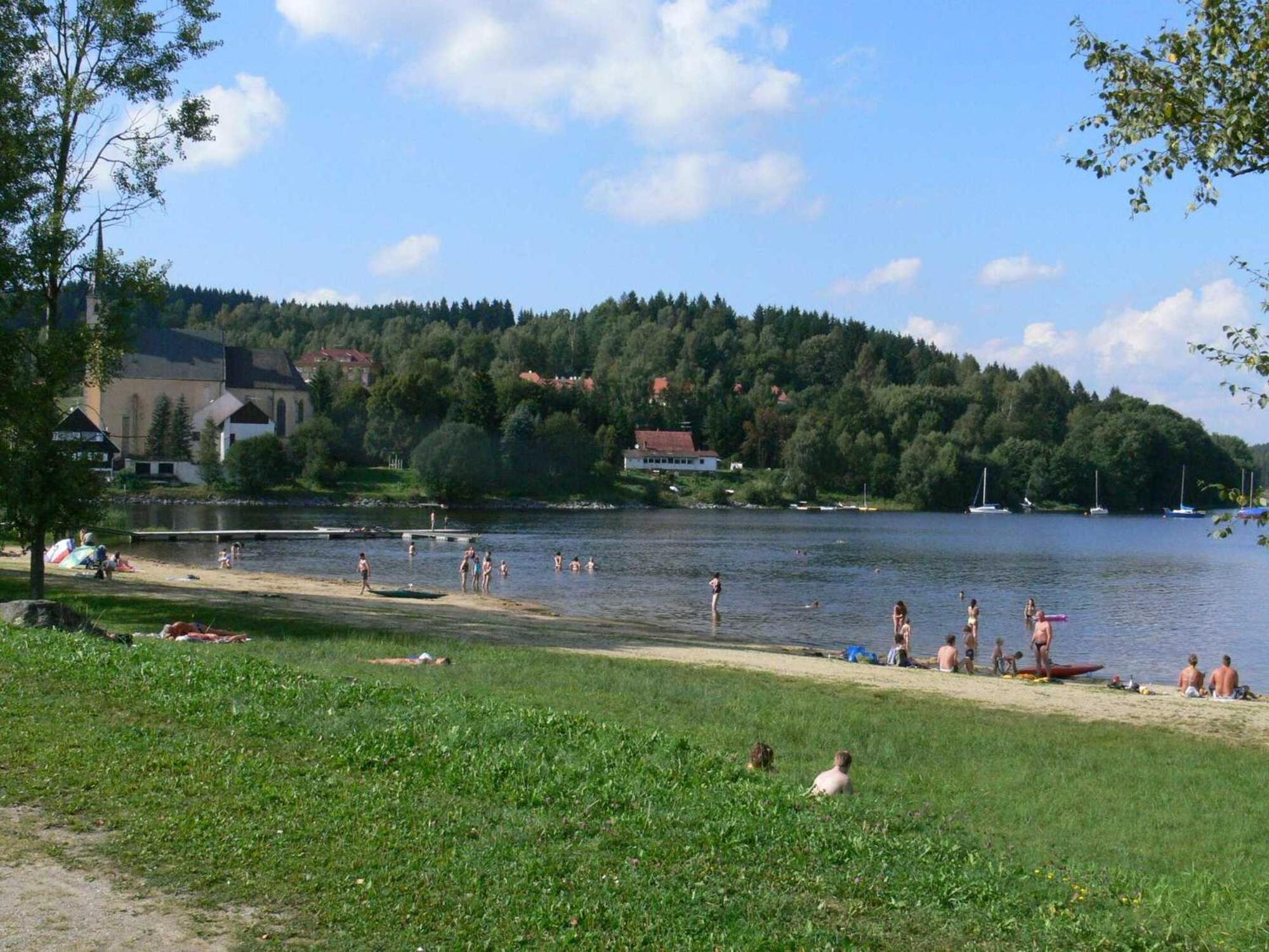 Lipno Lake House Přední Výtoň Buitenkant foto